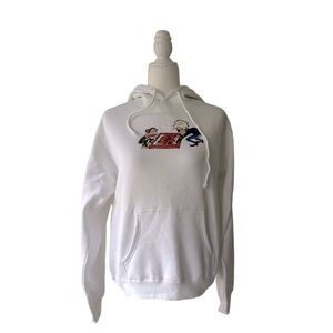 Paul Frank for Andy Warhol White Hoodie NWOT Size XL